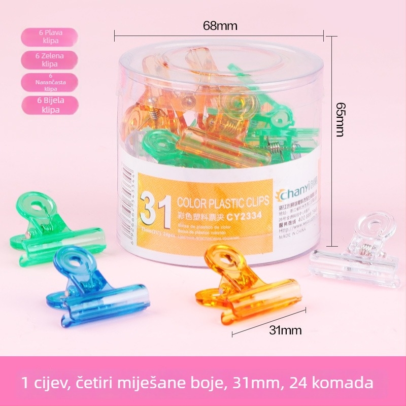 Chuangyi CY2331 Plastični držač karata - Pakiranje u plastičnom cilindru