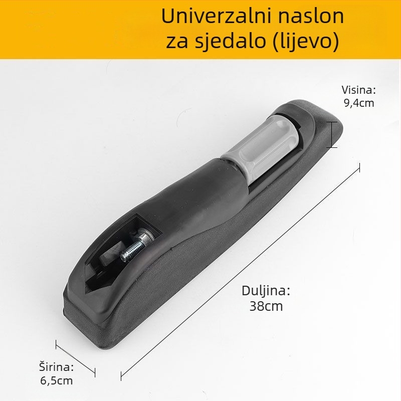 Komplet za sjedalo kabine bagera s nosačem naslona za ruku, navlaka za sjedalo i rukavice za naslon, kompatibilan s Komatsu i SANY