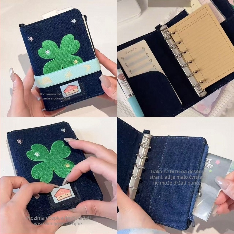 QITA bilježnica s rastavljivim listovima, papir od sirove drvene pulpe, 40 g/m², 1–50 stranica