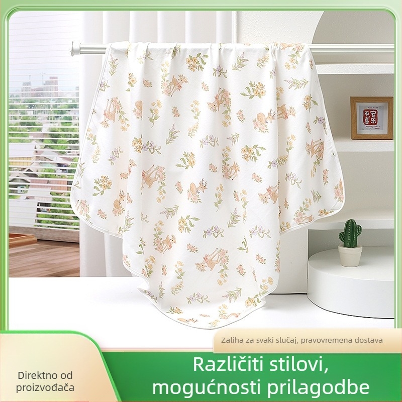 Navlaka za zavijanje beba — muslin pamuk 95%+, sve sezone, anti-startle dizajn, model 2025