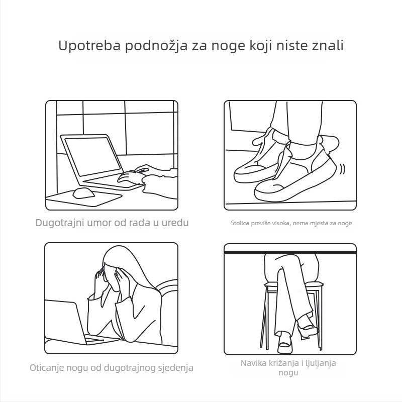 Drveni tabure za noge, japanskog stila, višefunkcionalan, za djecu, odrasle i starije osobe