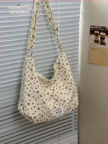 Corduroy ženska crossbody torbica, korejski inspiriran minimalistički dizajn, zatvarač, džep za telefon, poliester podstava