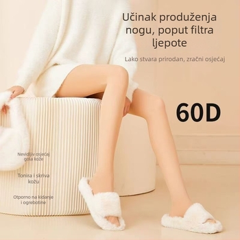 Korejskog stila bezšivne velurove tajice 60D s podizanjem stražnjice i oblikovanjem (60D, najlon 50–70%)