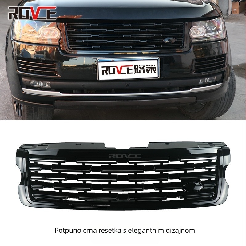 Prednja rešetka branika s srednjom mrežom za Land Rover Range Rover Executive, 2013–2023, ABS plast