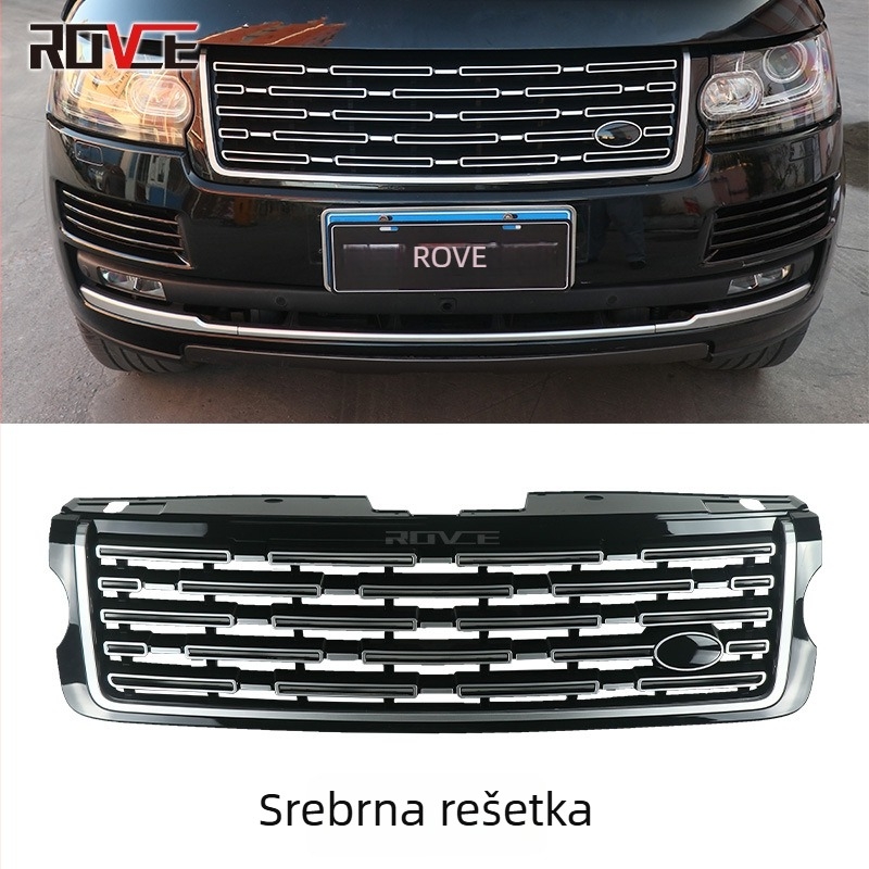 Prednja rešetka branika s srednjom mrežom za Land Rover Range Rover Executive, 2013–2023, ABS plast