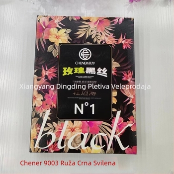 Pantyhose-čarape s florálnim uzorkom, najlon, srednja gustoća, Apple Butt dizajn
