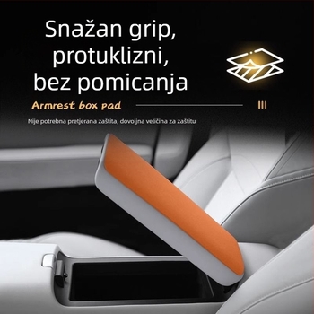 Luochi velur pokrov za središnji naslon Dark Blue S05 – protuklizna zaštitna podložnica, podrijetlo Shandong, prilagodljivo