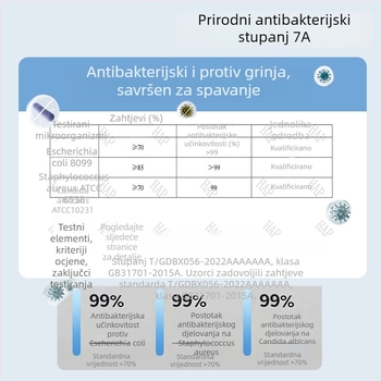 U-oblik dječji podbradnik od šest slojeva gaze, 100% pamuk, prilagođeni tisak
