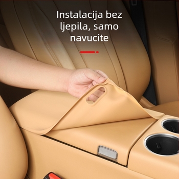 Night Shark Zaštitni pokrov naslona za Zhijie R7 – unutarnja središnja konzola, Model 1465, 100 g, Šifra artikla 12232, Podrška za ugradnju