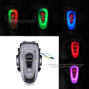 App-upravljano stražnje svjetlo motocikla – LED, 12V, model YS-263, kompatibilno Yamaha YZF V3/V4 R15M/R15/R1