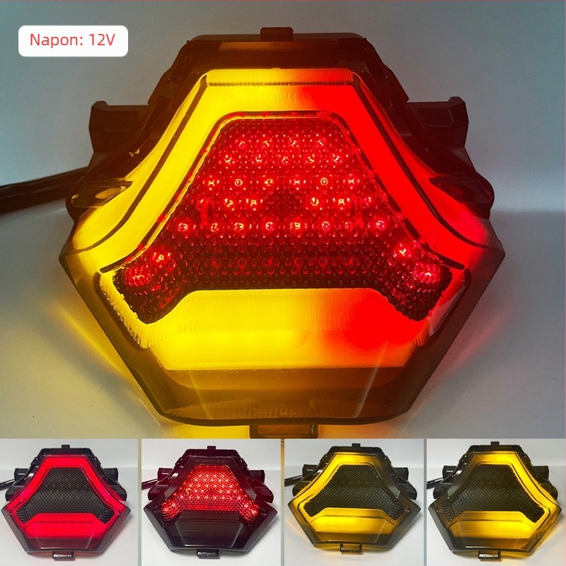 Motociklističko stražnje svjetlo CC-W2 | LED, 5W, 12V, Kompatibilno s Yamaha YZF-R3/R25, Y15ZR, MT-03/07, FZ-07, LC150