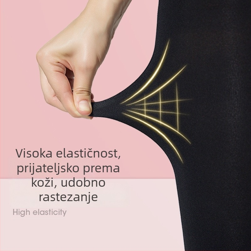 Najlon tajice s podizanjem stražnjice i oblikovanjem, 200D denier, srednja gustoća, jesen-zima