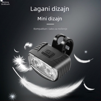 Meilong komplet prednjih i stražnjih svjetala za bicikl, LED visoke svjetline, za MTB i vožnju na otvorenom