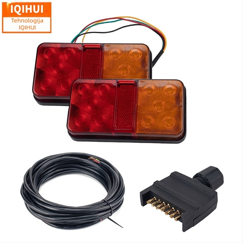 LED stražnje svjetlo za kamione i prikolice, 12V, 2W, model A4086-A4087-A4132-A4133-A4134-A4135-A4136-A4138, IQIHUI