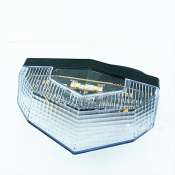 LED stražnja svjetla za motocikl s kočnicom, model PZ-WD, 12V, 2.5W, 0.5A