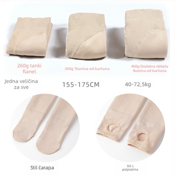 Flis podstavljene, visoki struk, legice s uzorkom riblje kosti za podizanje stražnjice, od najlona