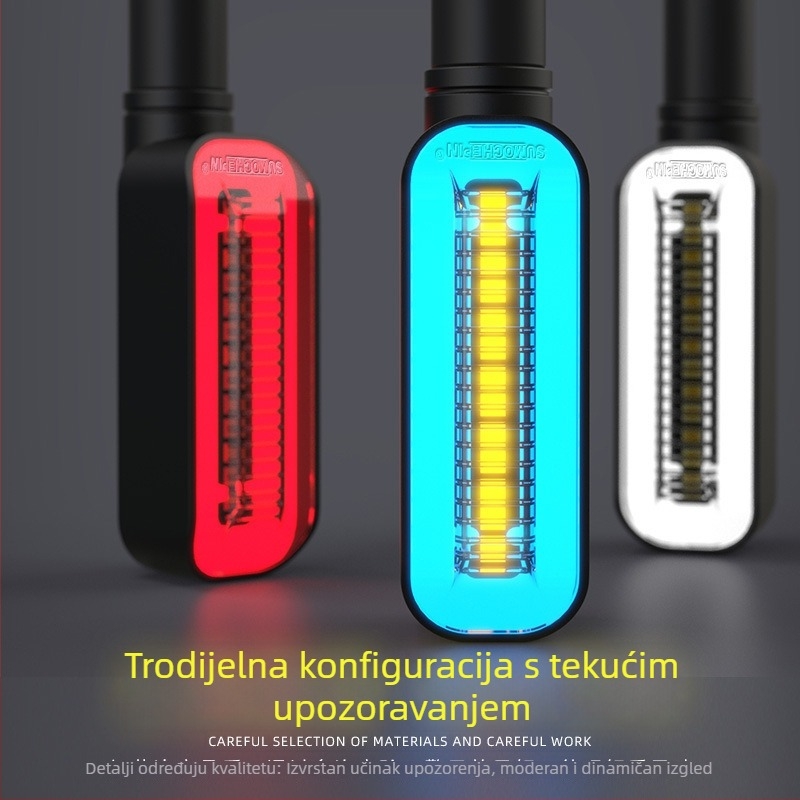 LED žmigavac za električne motocikle i skutere — DISHUN ZD-48, ABS