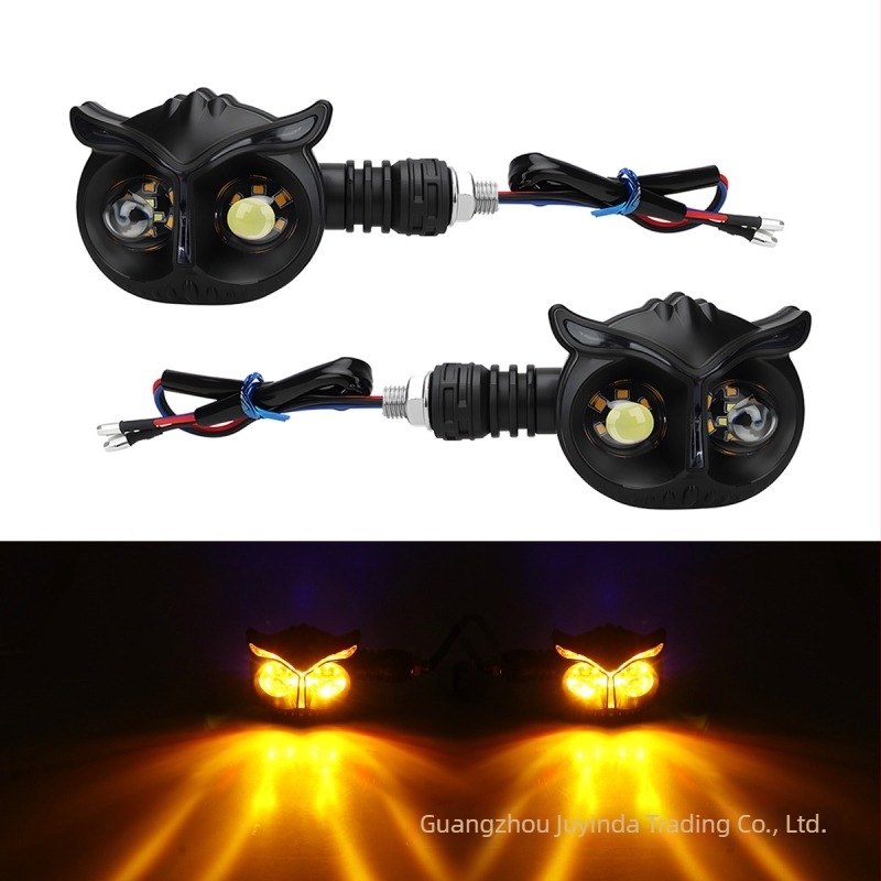 LED signalno svjetlo za 12V vozila, dvostruki LED, univerzalna kompatibilnost, kućište od akrila/ABS-a, vijek trajanja 50.000 sati