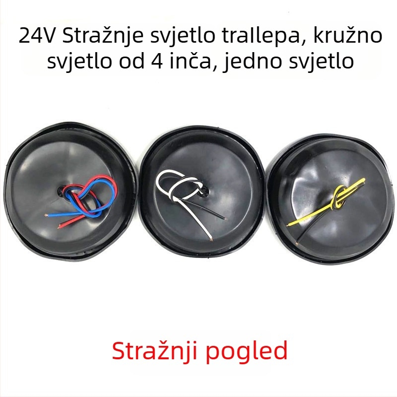LED stražnje svjetlo za prikolicu, CIMC model, vodootporno, visoka svjetlina, okrugli oblik.
