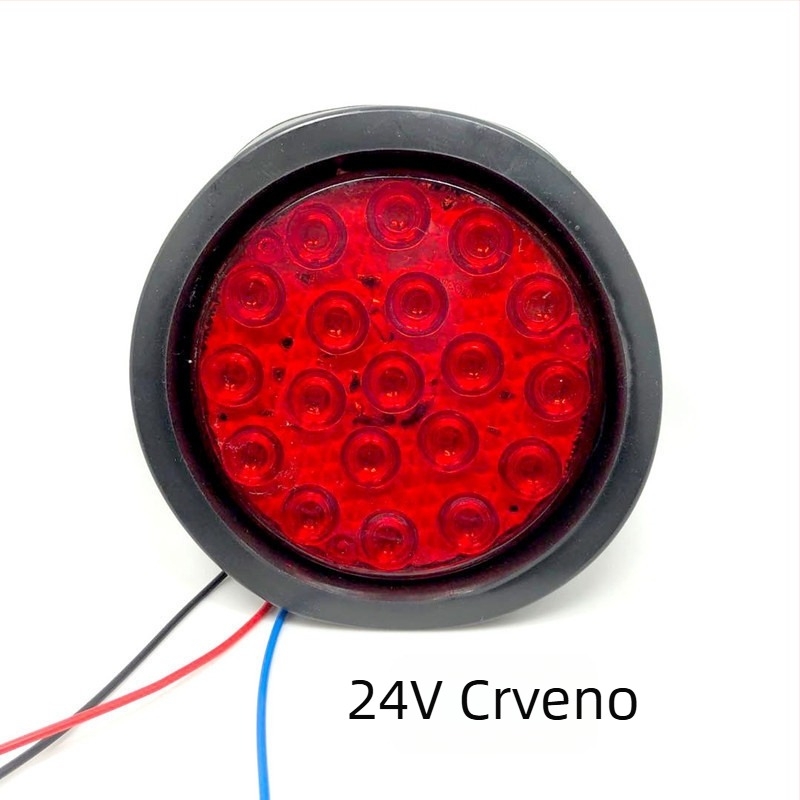LED stražnje svjetlo za prikolicu, CIMC model, vodootporno, visoka svjetlina, okrugli oblik.