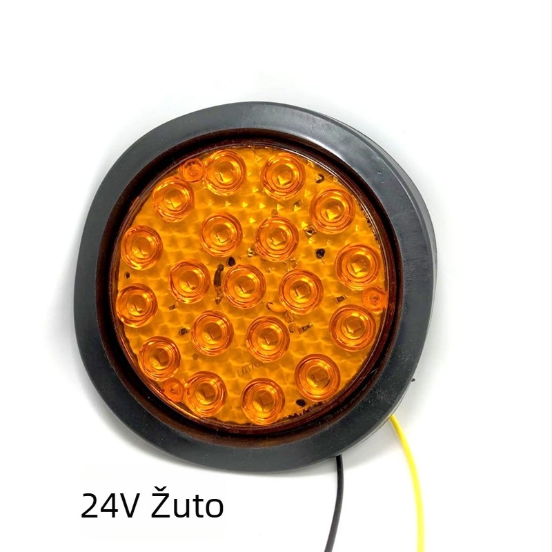 LED stražnje svjetlo za prikolicu, CIMC model, vodootporno, visoka svjetlina, okrugli oblik.