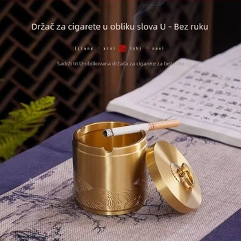 Pepeljara od latuna, model 985, graviranje