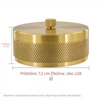 Pepeljara od latuna, model 985, graviranje