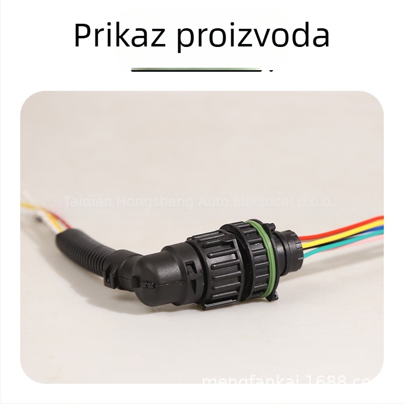Univerzalni priključak stražnjeg svjetla kamiona, 7-pinski ženski priključak, kabelski snop, 24V, 10W