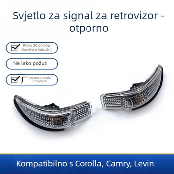 Lampa retrovizora za Toyota Corolla i Camry – 12V, 5W, plastično kućište, model 81740-52050