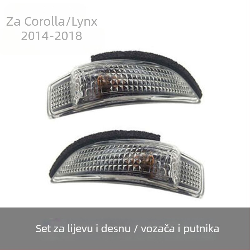 Lampa retrovizora za Toyota Corolla i Camry – 12V, 5W, plastično kućište, model 81740-52050