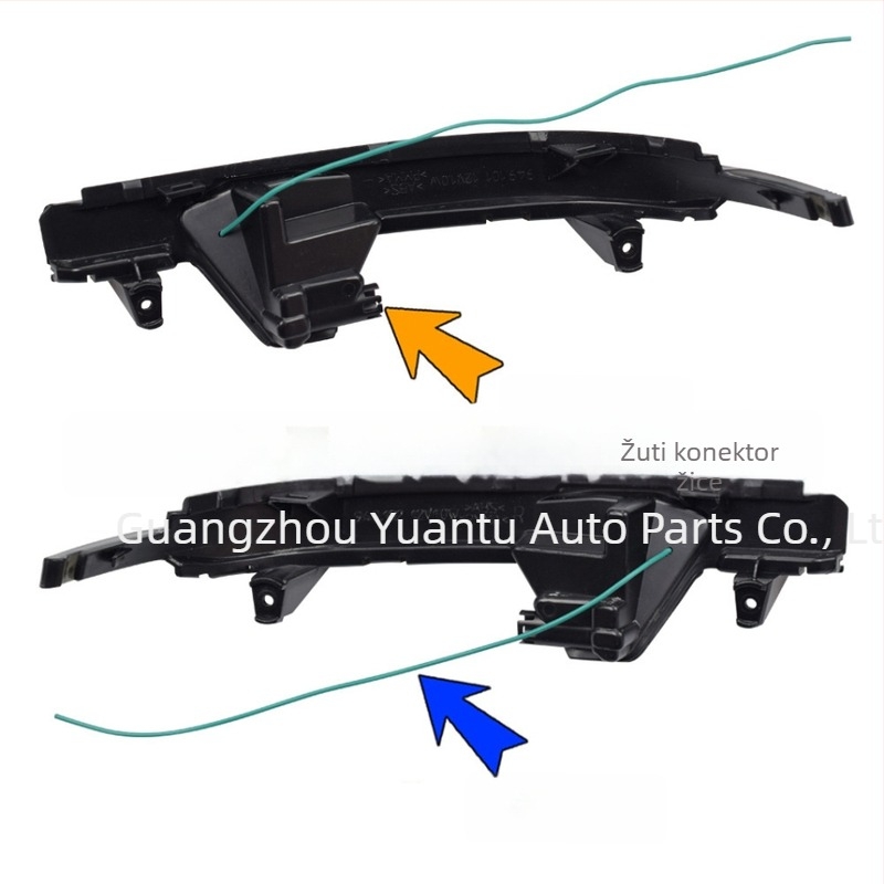 Zrcalo retrovizora s dinamičkim pokazivačem za Audi A7 S7 RS7 (2010-2017) – ABS, 12V, modeli 4G8949101/4G8949102, 2400 lm osvjetljenje