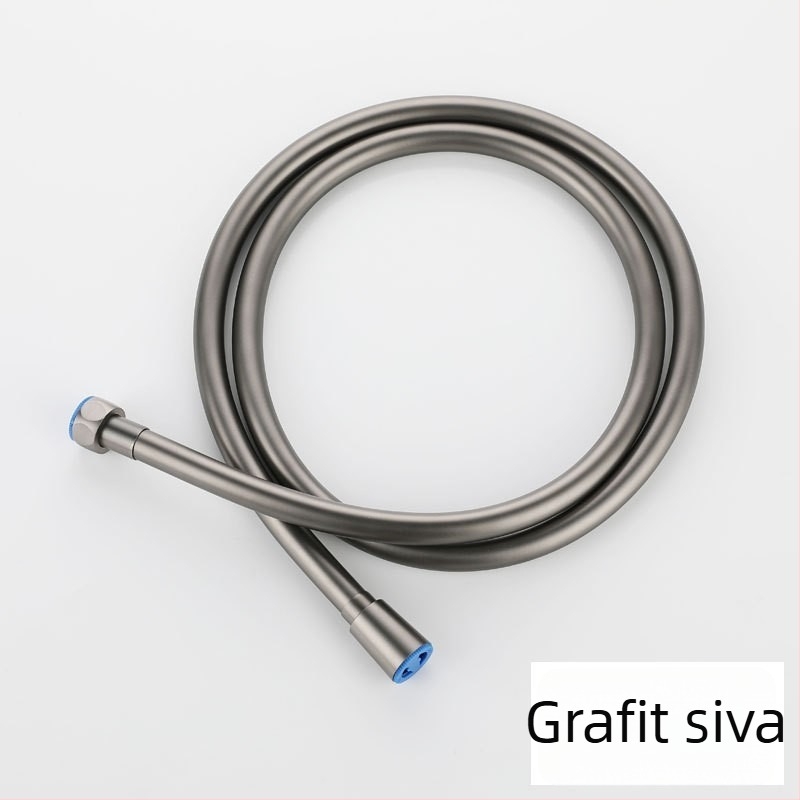 Tuš cijev PVC, 2.5 MPa, 80°C, Spojnik: nehrđajućeg čelika, Model BANNR013, Vanjska instalacija