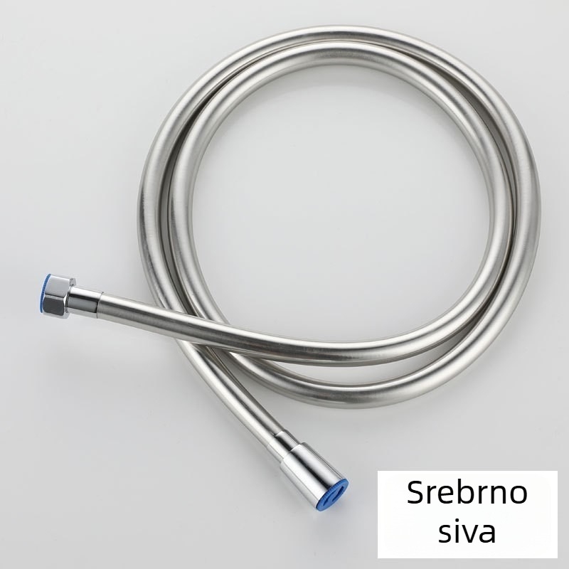 Tuš cijev PVC, 2.5 MPa, 80°C, Spojnik: nehrđajućeg čelika, Model BANNR013, Vanjska instalacija