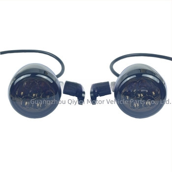 LED prednji migavac Harley XL883/1200/X48, model QYQ-3012D, 12V, 0.62W, cinkova legura + PC
