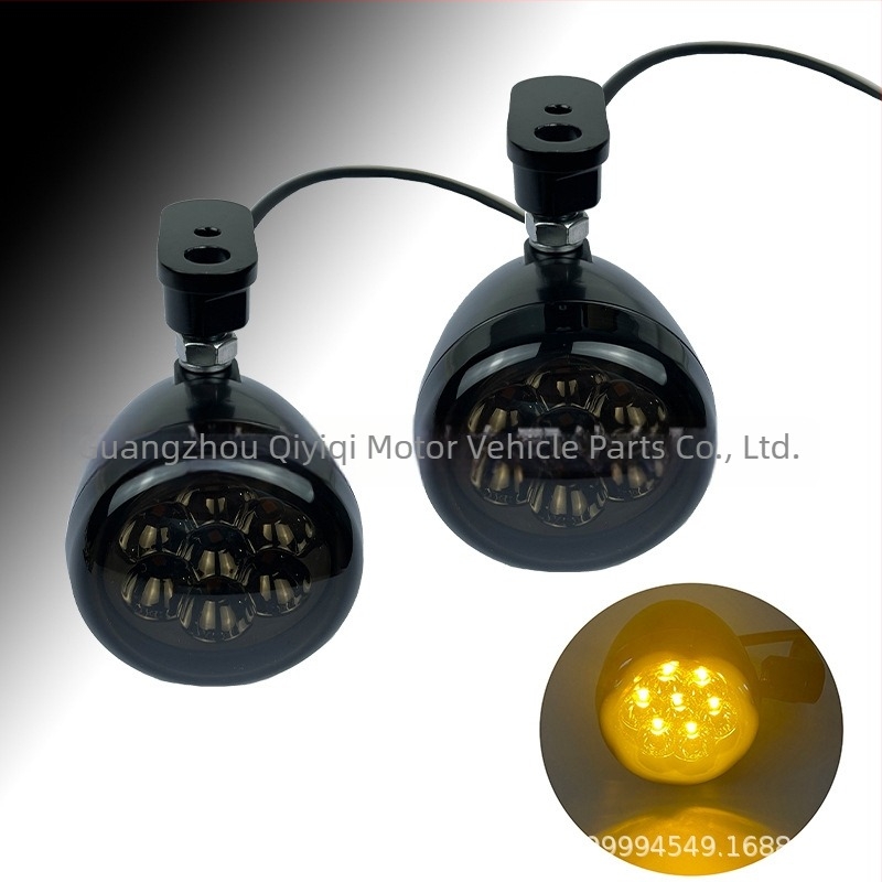 LED prednji migavac Harley XL883/1200/X48, model QYQ-3012D, 12V, 0.62W, cinkova legura + PC
