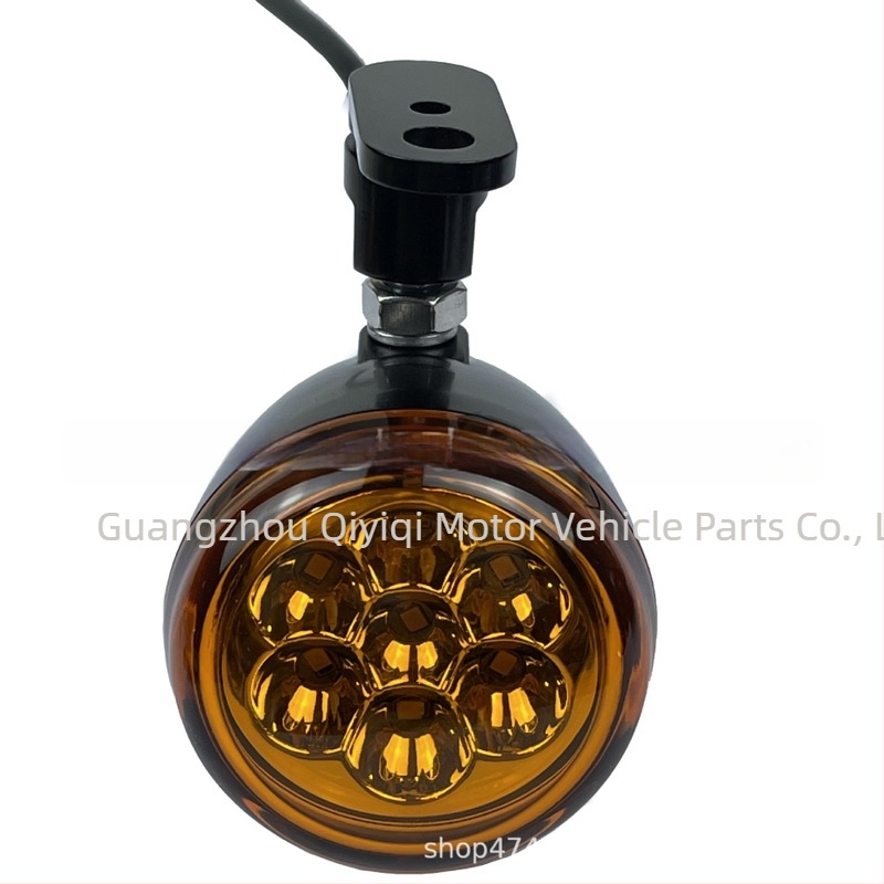 LED prednji migavac Harley XL883/1200/X48, model QYQ-3012D, 12V, 0.62W, cinkova legura + PC