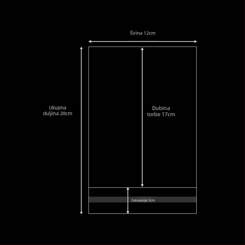 Prozirna plastična vrećica za pakiranje, samoljepljiva, debela za darove, otisak logotipa, novi materijal — Qinyun packaging