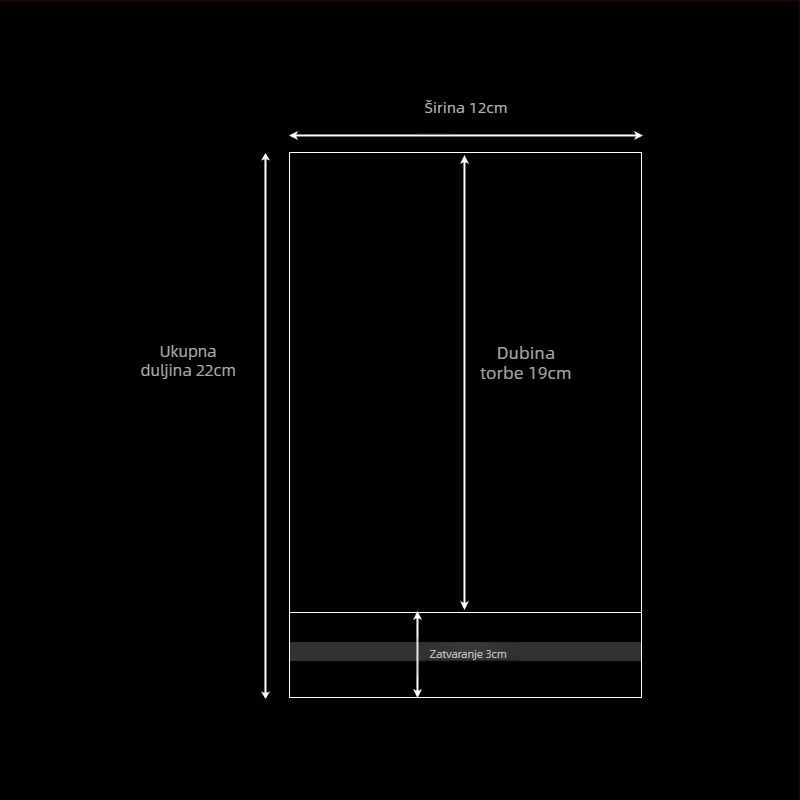 Prozirna plastična vrećica za pakiranje, samoljepljiva, debela za darove, otisak logotipa, novi materijal — Qinyun packaging