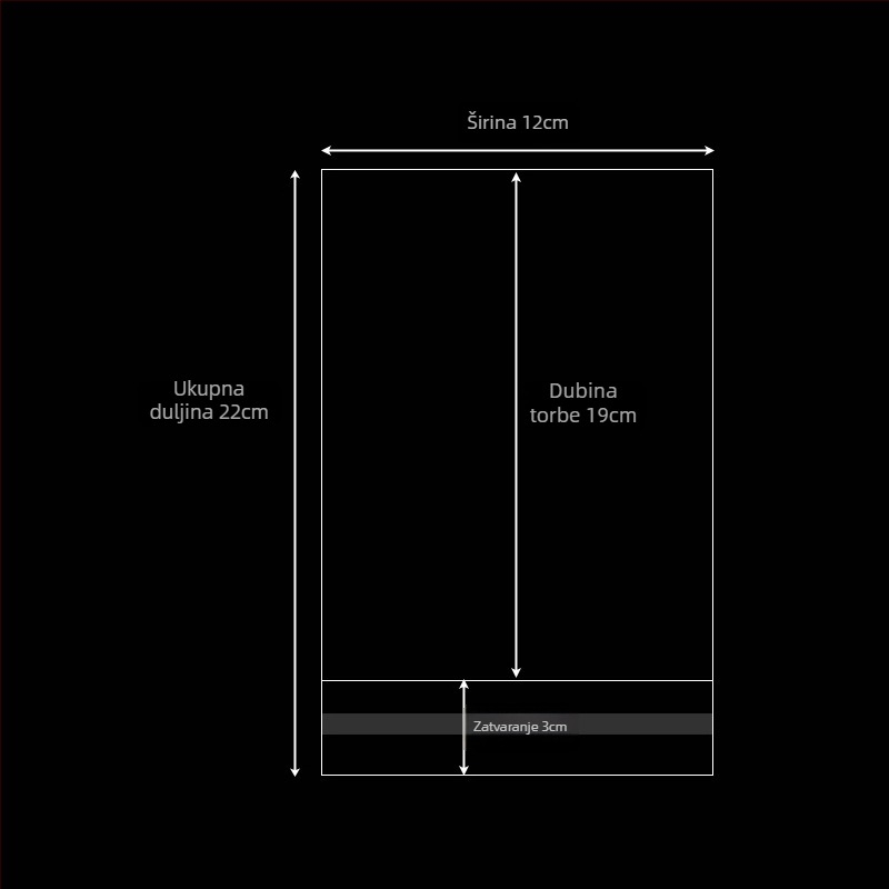 Prozirna plastična vrećica za pakiranje, samoljepljiva, debela za darove, otisak logotipa, novi materijal — Qinyun packaging