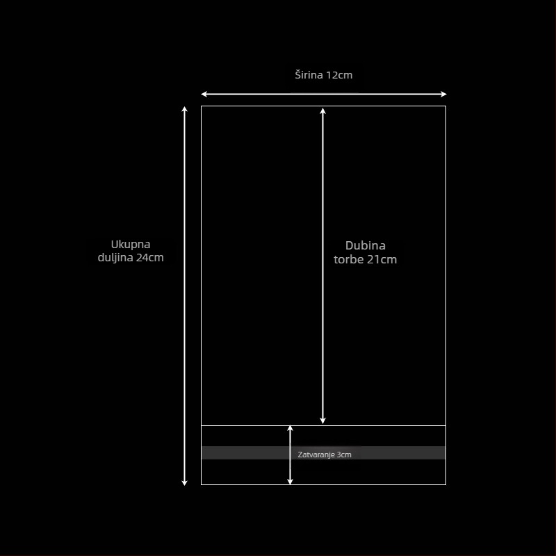 Prozirna plastična vrećica za pakiranje, samoljepljiva, debela za darove, otisak logotipa, novi materijal — Qinyun packaging