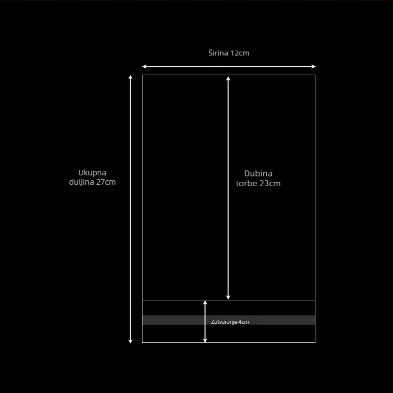 Prozirna plastična vrećica za pakiranje, samoljepljiva, debela za darove, otisak logotipa, novi materijal — Qinyun packaging