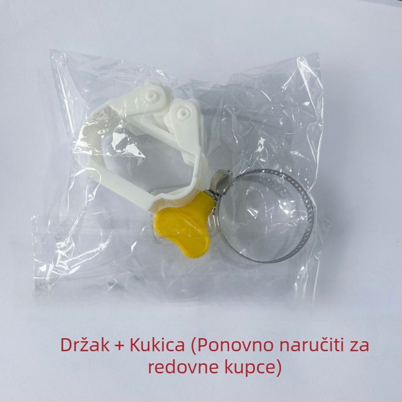 Tuš glava za slavinu s brzim priključkom, vanjski raspršivač za kućne ljubimce i djecu, ABS+PVC, prilagodljiv model, modernan i jednostavan stil