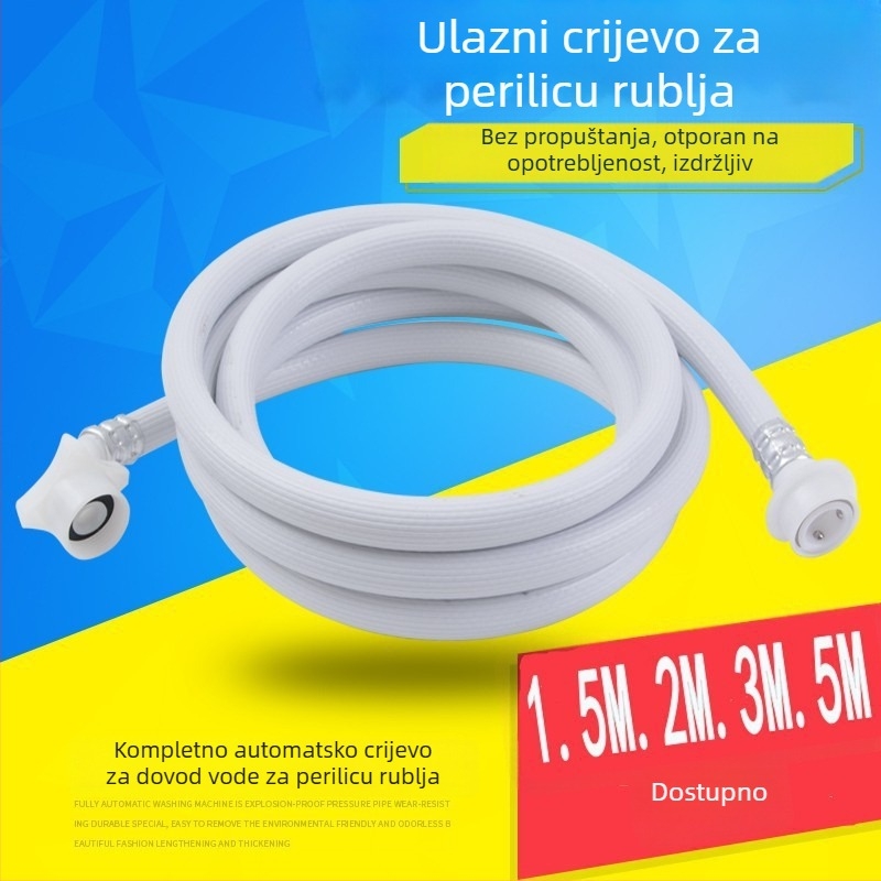 Univerzalna produžna cijevza dovod vode za perilicu rublja i ledenicu, PU materijal, model 056, brend Water refreshing heart, stil Modern simplicity