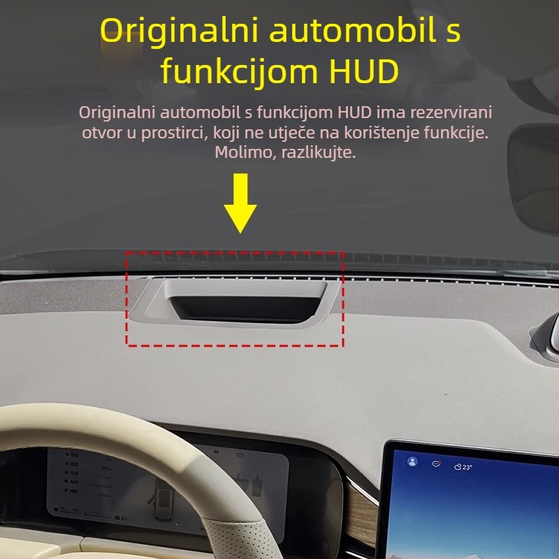 Kožna unutarnja podložka za automobil za središnju konzolu i ploču, zaštita od sunca • Materijal: Koža • Prilagodba: Ne • Brand: Drugo