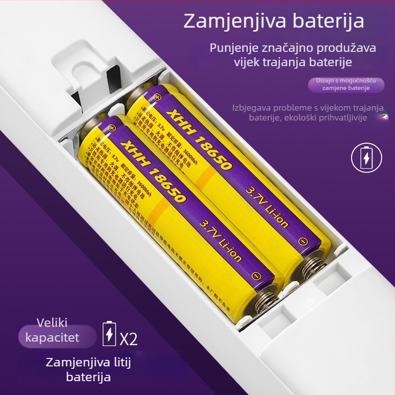 Stolna lampa s ugrađenom litijskom baterijom, daljinsko upravljanje, noćna i učna lampica za dom studenata, CE certifikat, ≤36V