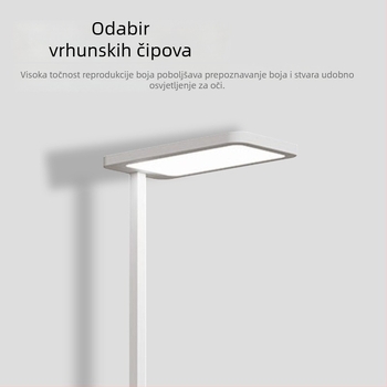 Podna lampa s punim spektrom za dječje učenje; namijenjena stolna svjetiljka za čitanje i pisanje; dimmable, ultra-svijetla; metalna sjenilica; 220V