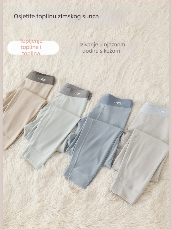 Dječje termo tajice za jesen-zimu s bezšivnom unutarnjom sloju, srednji pojas, za dječake; vanjski materijal 91% poliester/9% elastan; podstava 90% modal/10% elastan; dob 8+ (visina preko 140 cm); sigurnosna razina A.