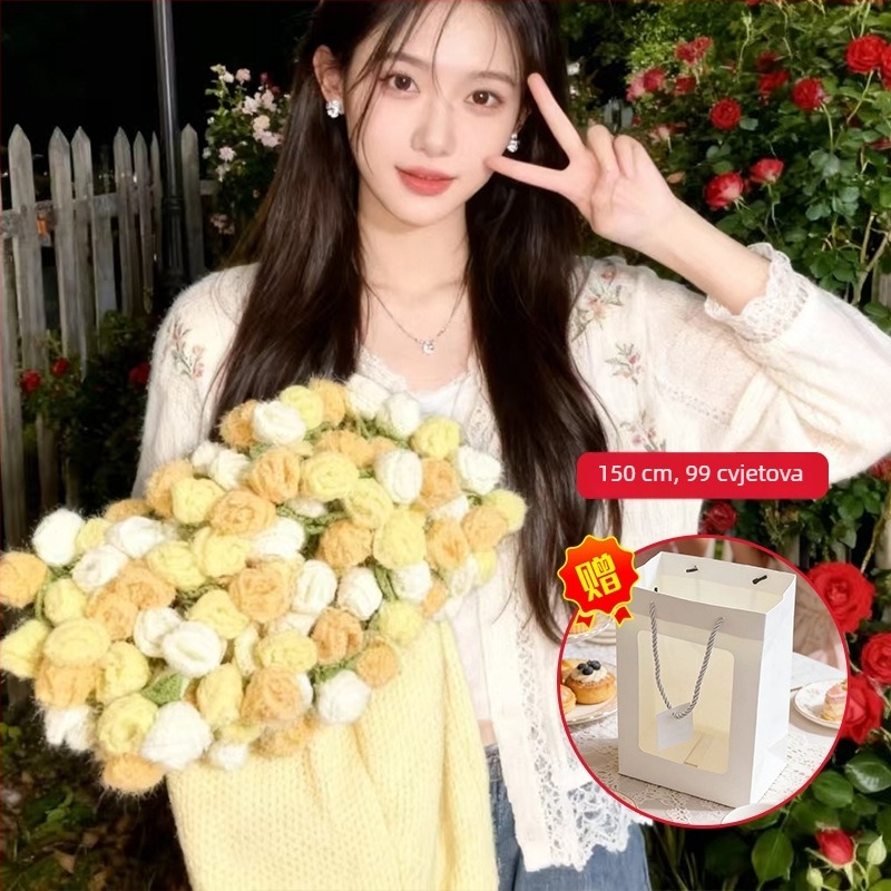 Gotova deka s gradientnim ružičastim uzorkom; pogodna za proljeće i jesen; uzorak: biljke i cvijeće; skupljanje 2–3%; stabilnost boja umjereno