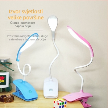 LED noćna lampica za krevet s preklopnim dizajnom i dodirnim prekidačem (Model 307; LED izvor svjetla; Ugrađena baterija; CRI ≥ 90)