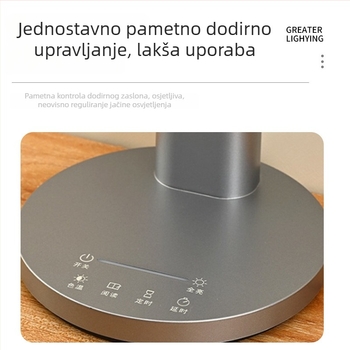 Stolna lampa s punim spektrom za zaštitu očiju, 18W, pametna kontrola, CRI ≥95 (Osvjetljenje: Nacionalna AA razina; 3C certifikacija)